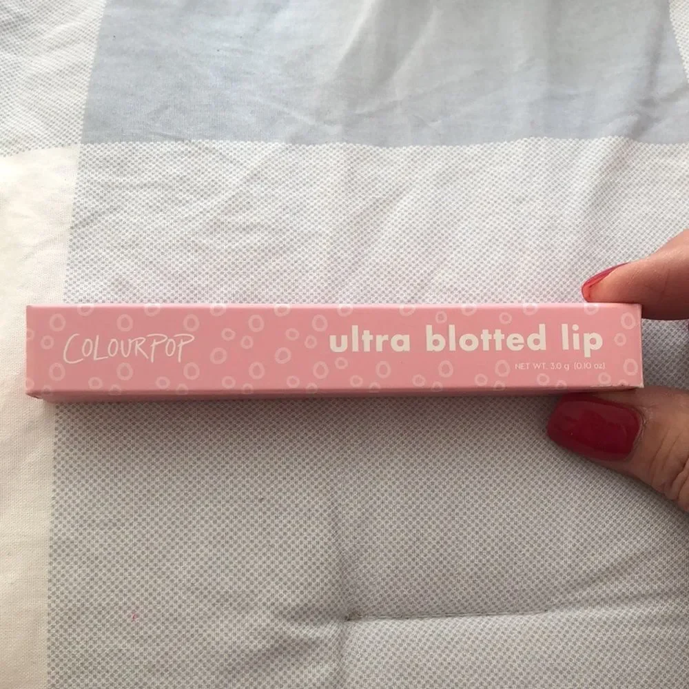 Colourpop Ulta Glossy Lip in My Forte/ Untra Blotted Lip in Vitamin Sea NIB